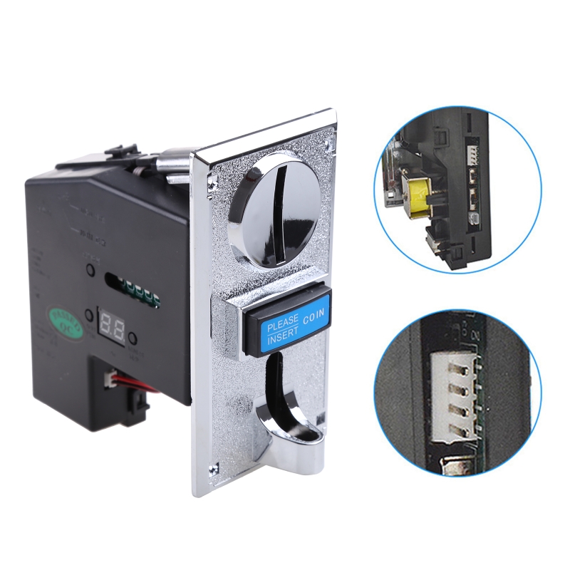 Arcade Games Vending - Multi Coin Acceptor Selector Slot for