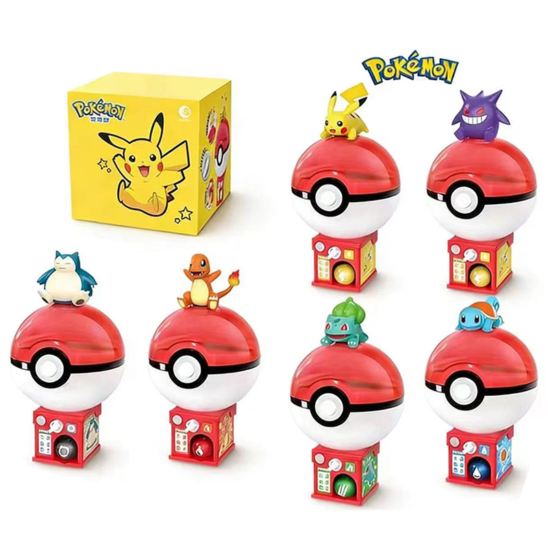 Vending Game - Pokemon Gacha Machine Toy Anime Action