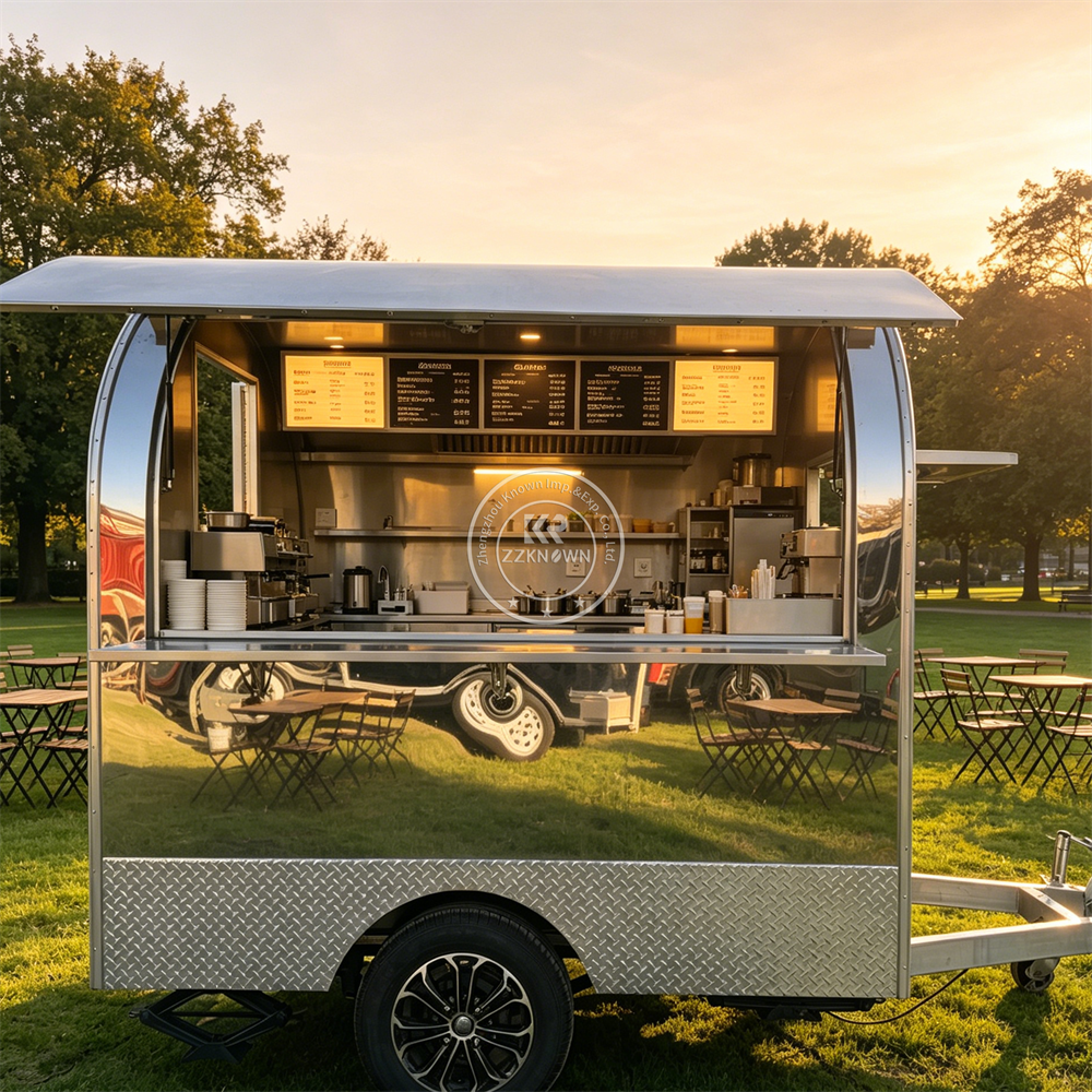 Concession Food Trailer Mobile - Hot Dog Vending Cart avis et prix