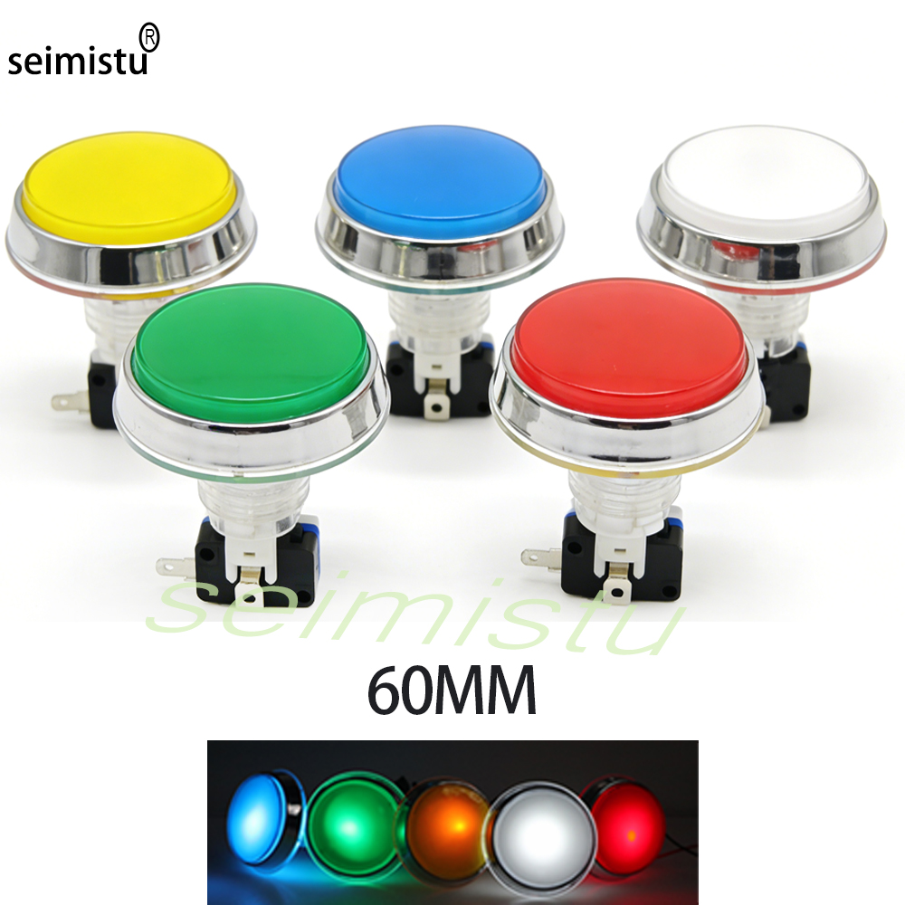 60mm Chrome 12V Flat Arcade LE - Arcade Games Vending avis et prix