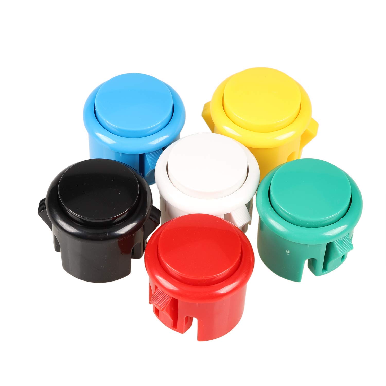100 pcs Arcade buttons 30mm 24 - Joystick Arcade Parts avis et prix