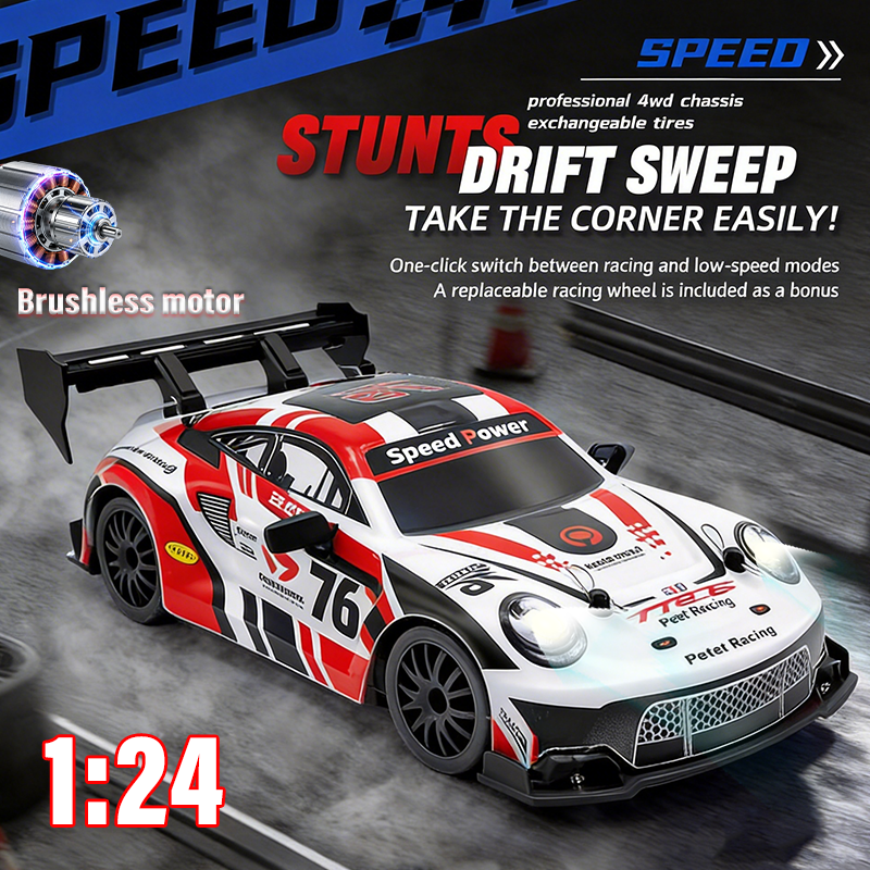 1:24 RC Drift Cars 80KM/H 4WD  - Racing Arcade Cabinet avis et prix