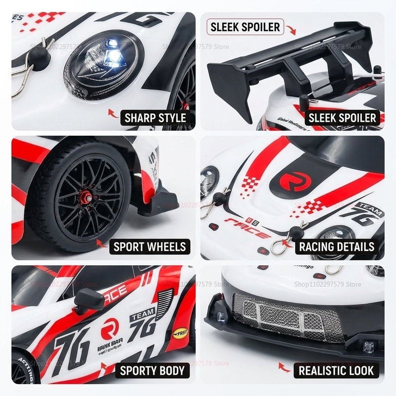 1:24 RC Drift Cars 80KM/H 4WD  - Racing Arcade Cabinet avis et prix