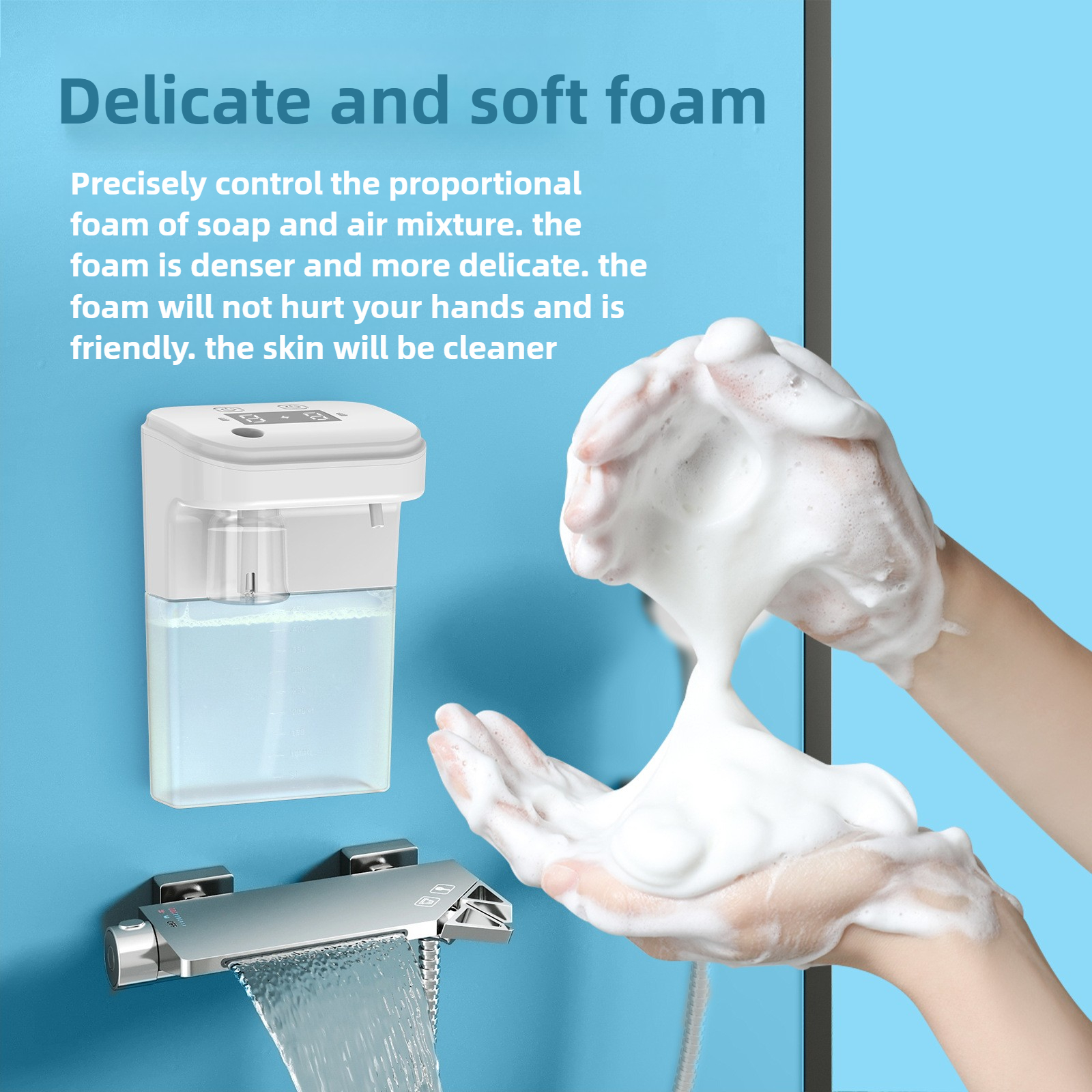 Automatic Soap Dispenser Foam  - Bubble Gum Machine avis et prix