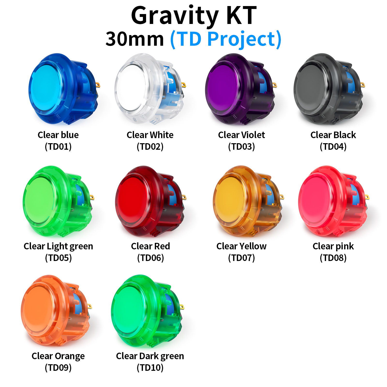 Qanba Gravity KT Arcade button - Joystick Arcade Parts avis et prix