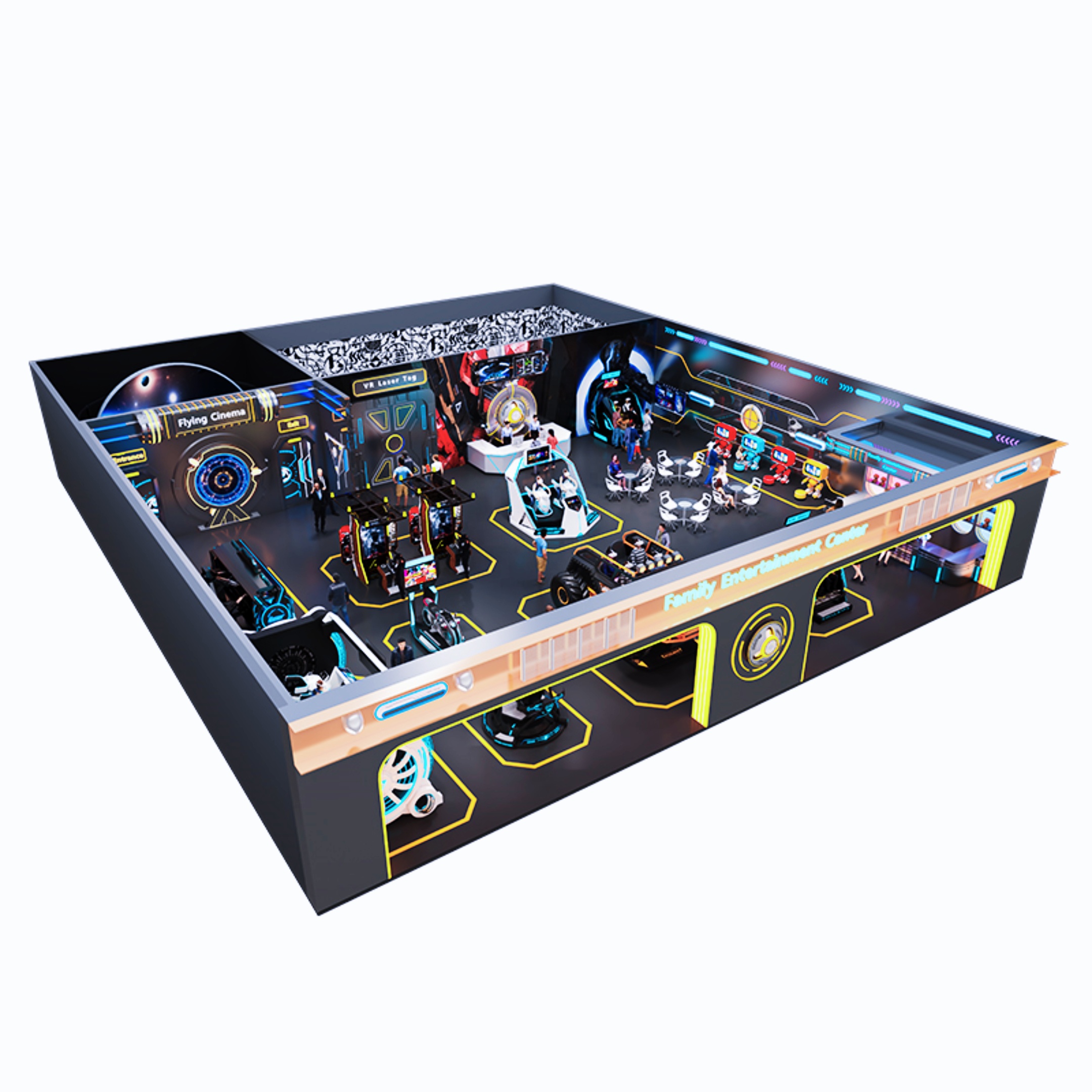 VR Amusement Park 5D 7D 9D Arc - Arcade Games & Vending Co avis et prix