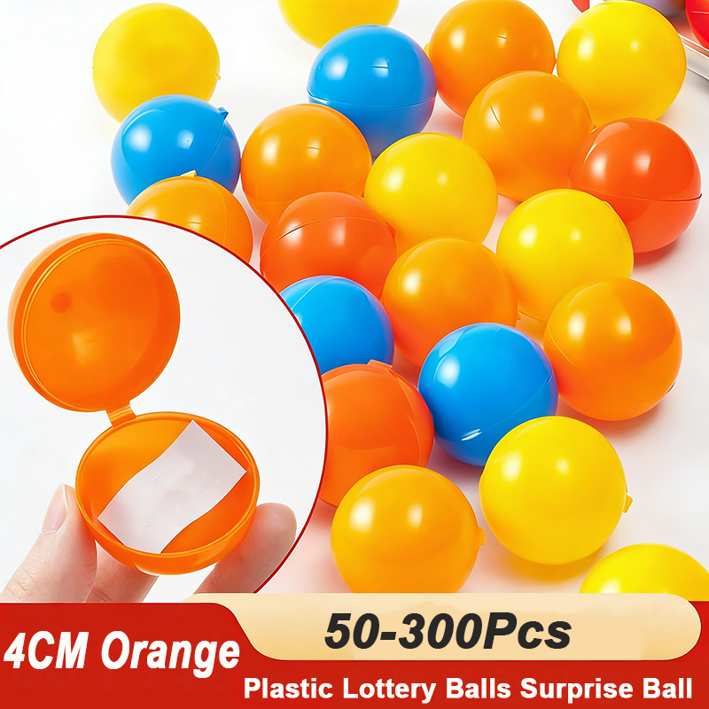 100-500Pcs 4CM Orange Plastic  - Open Vending Machine avis et prix