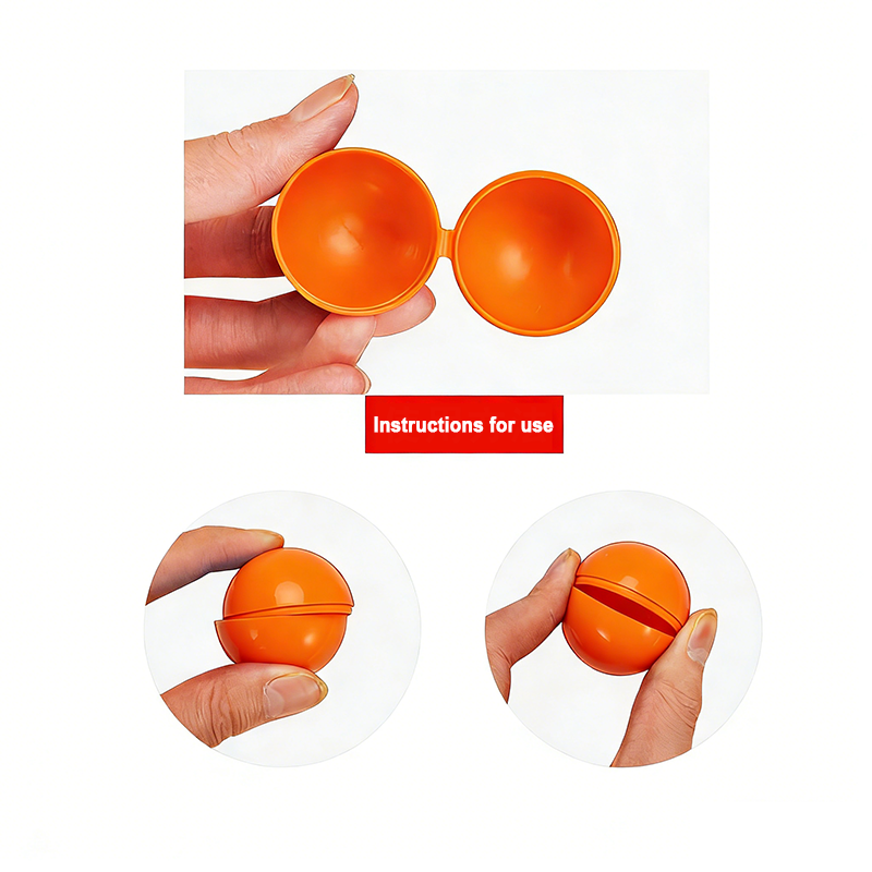 100-500Pcs 4CM Orange Plastic  - Open Vending Machine avis et prix