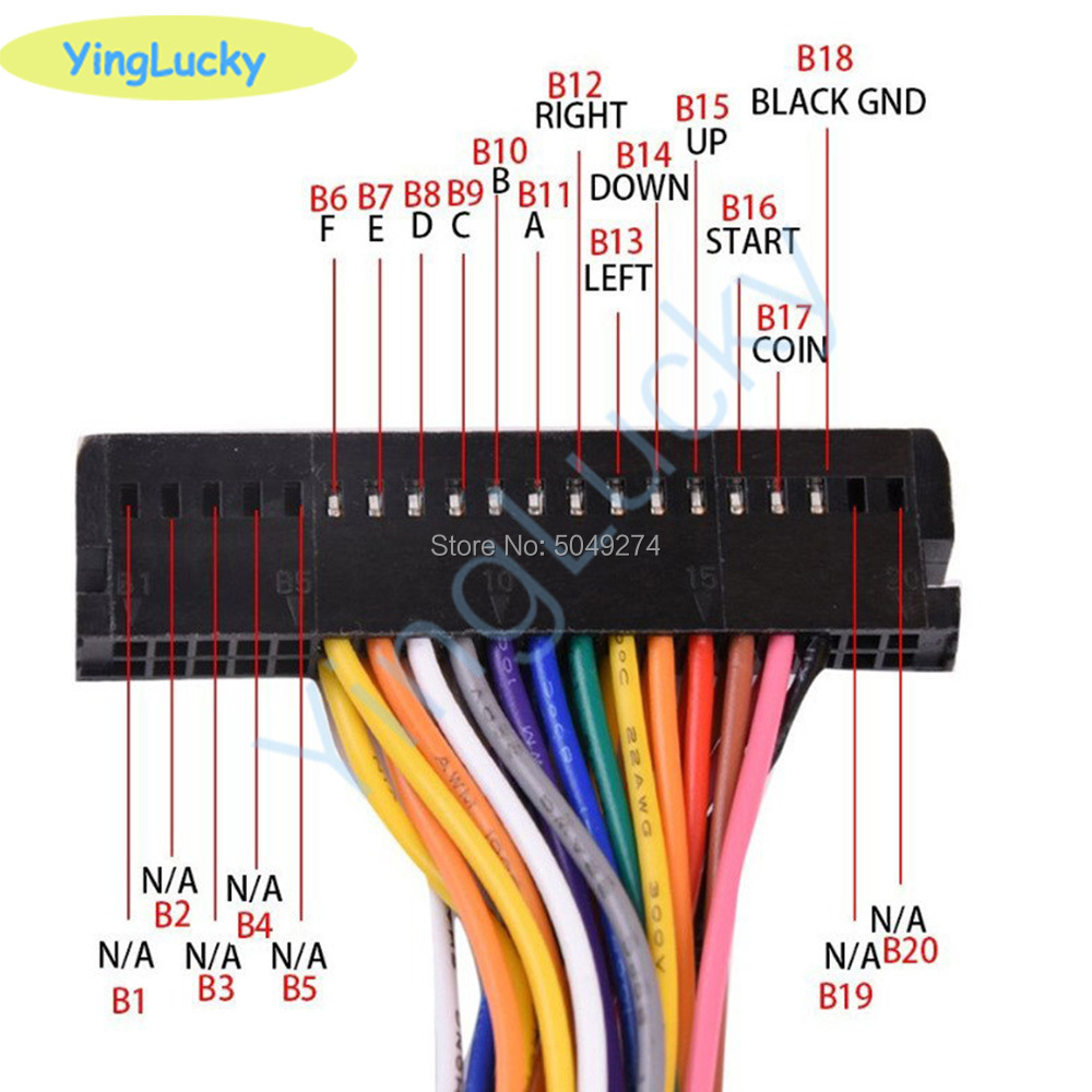Arcade Cabinet 40-pin Wire Har - Arcade Game Cabinet avis et prix