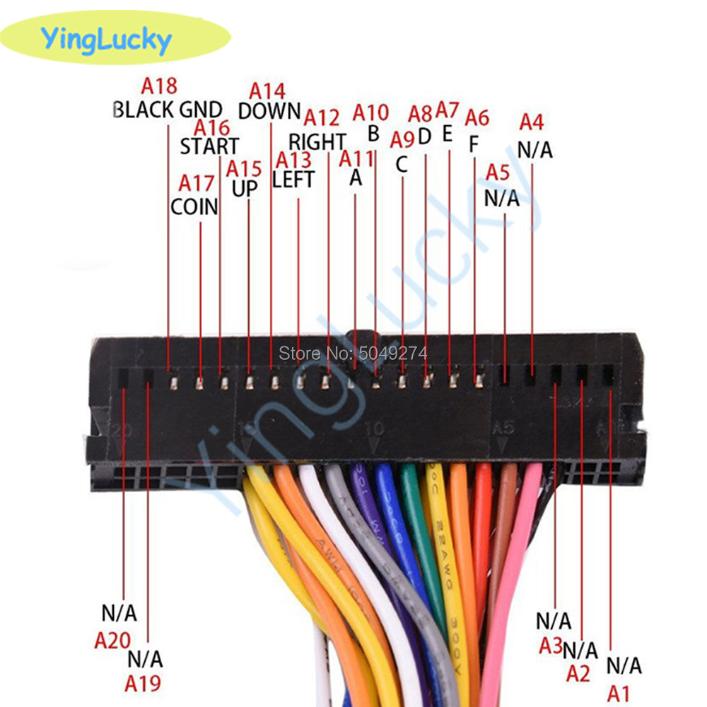 Arcade Cabinet 40-pin Wire Har - Arcade Game Cabinet avis et prix