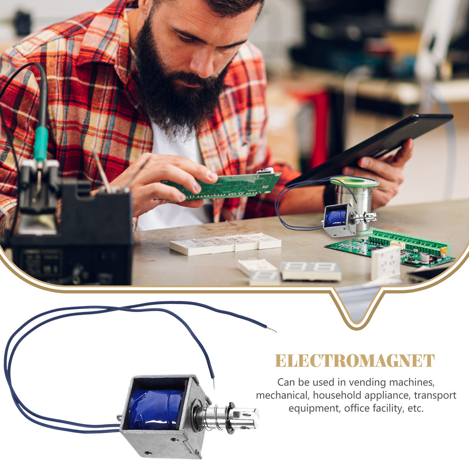 12V 1.1a Push Pull Type Soleno - Open Vending Machine avis et prix