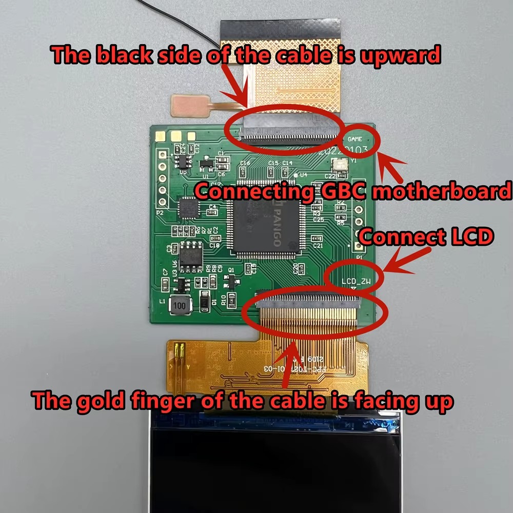 Original Size New 2.45 GBC IPS - Lcd Screen Arcade avis et prix