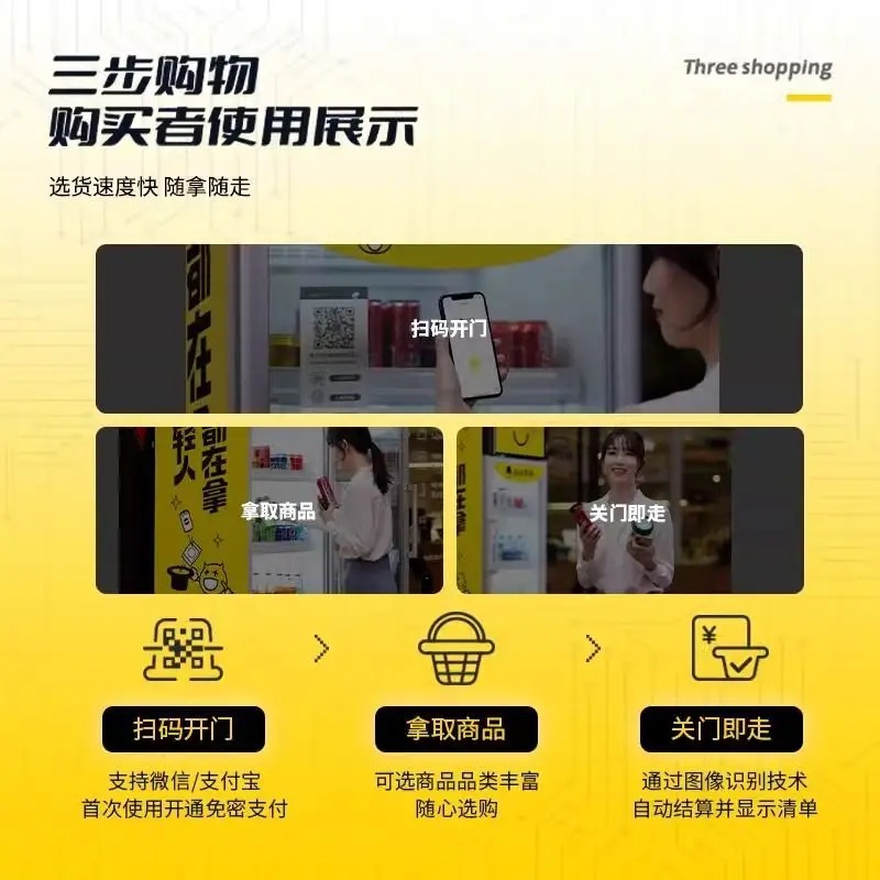 Unmanned vending machine Scan  - Open Vending Machine avis et prix