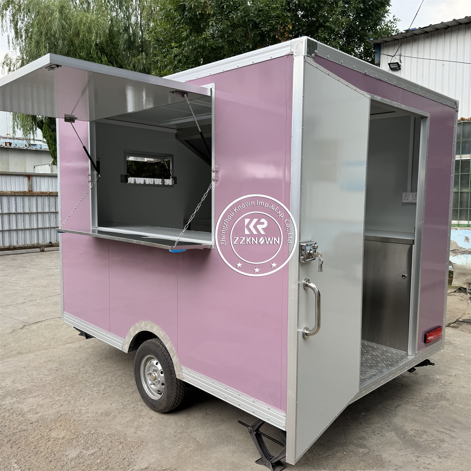 Mobile Fast Food Trailer Cart  - Hot Dog Vending Cart avis et prix