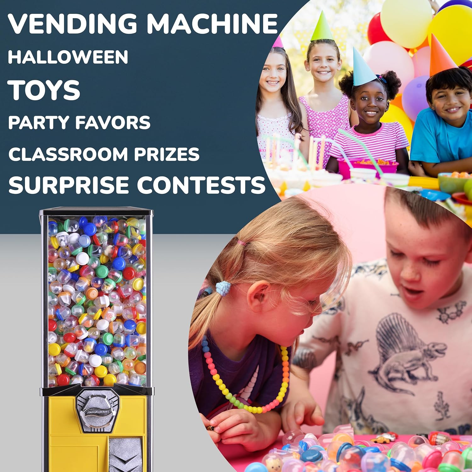 100-500PCS Empty Round Capsule - Prize Capsule Toy Machine avis et prix