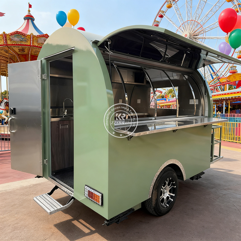 Luxury Mobile Food Truck Fully - Hot Dog Vending Cart avis et prix
