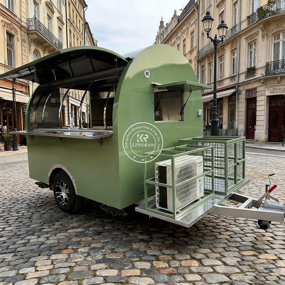 Luxury Mobile Food Truck Fully - Hot Dog Vending Cart avis et prix