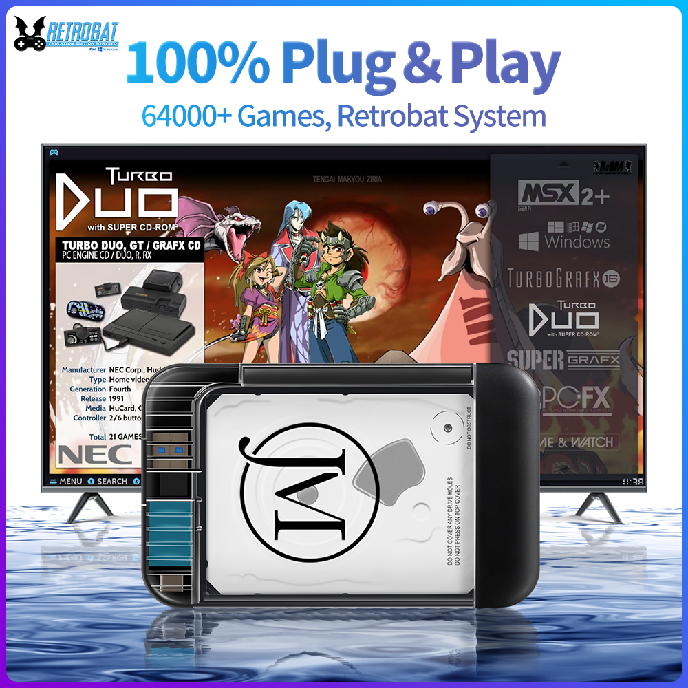 RETROBAT Portable 500G Gaming  - Arcade X avis et prix