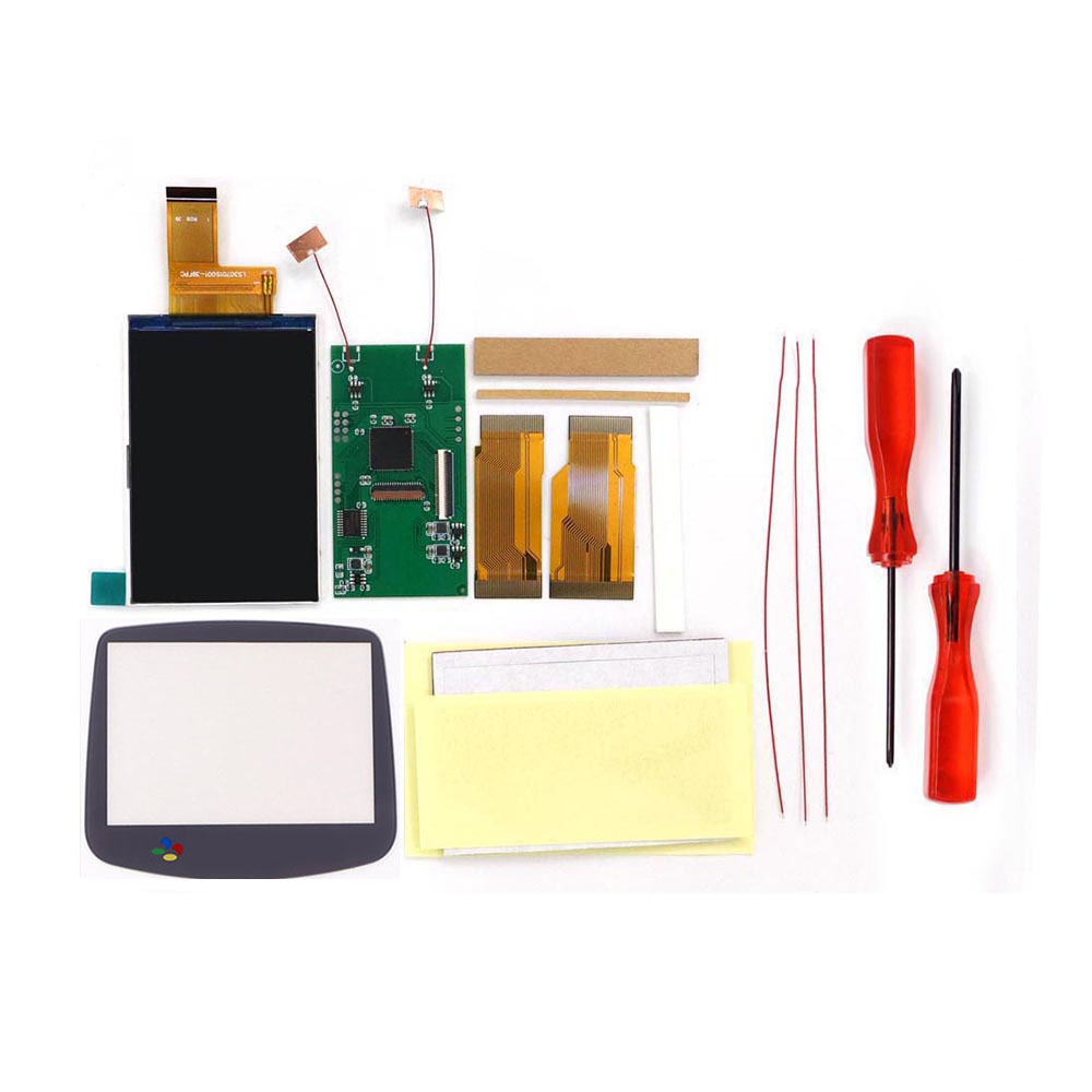 For GBA V5 Drop in Backlight L - Lcd Screen Arcade avis et prix