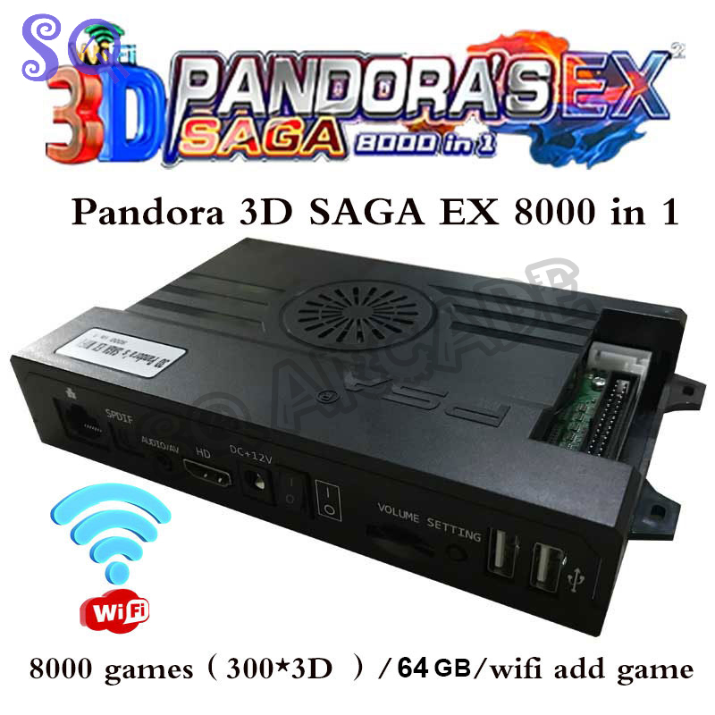 Arcade Pandora Saga Box EX2 80 - Arcade Game Cabinet avis et prix