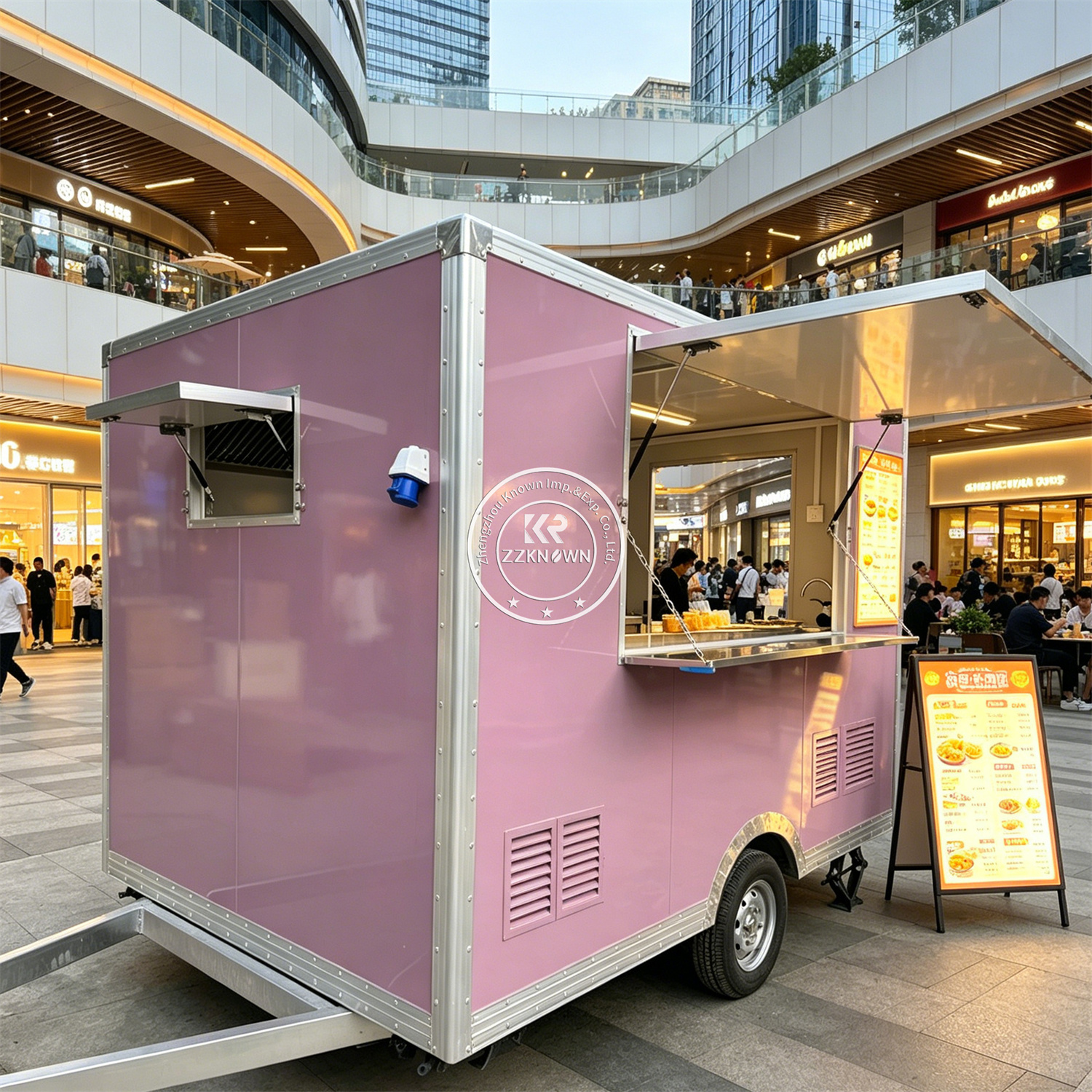 Concession Pizza Trailer Stree - Hot Dog Vending Cart avis et prix