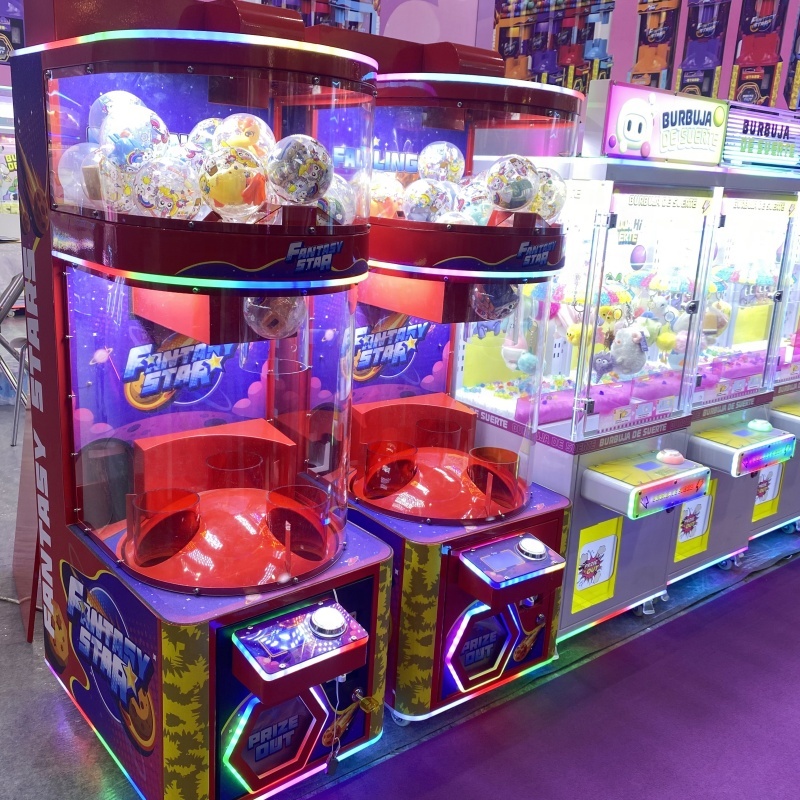 Amusement Park Metal Coin Oper - Prize Capsule Toy Machine avis et prix