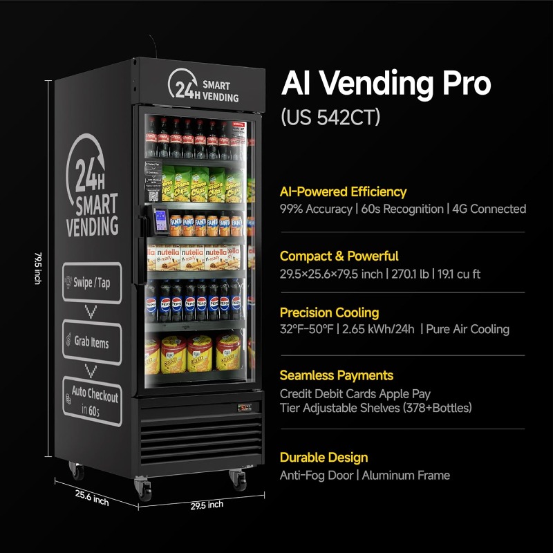 Customized Smart Open-Front Ve - Open Vending Machine avis et prix