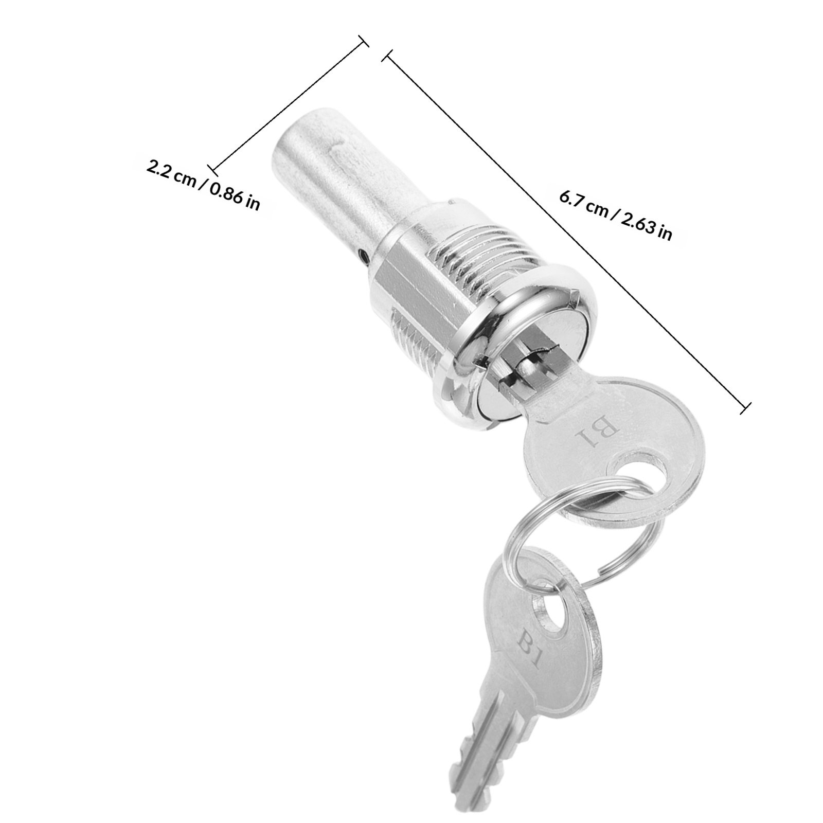 1 Set Of Vending Machine Lock  - Bubble Gum Machine avis et prix