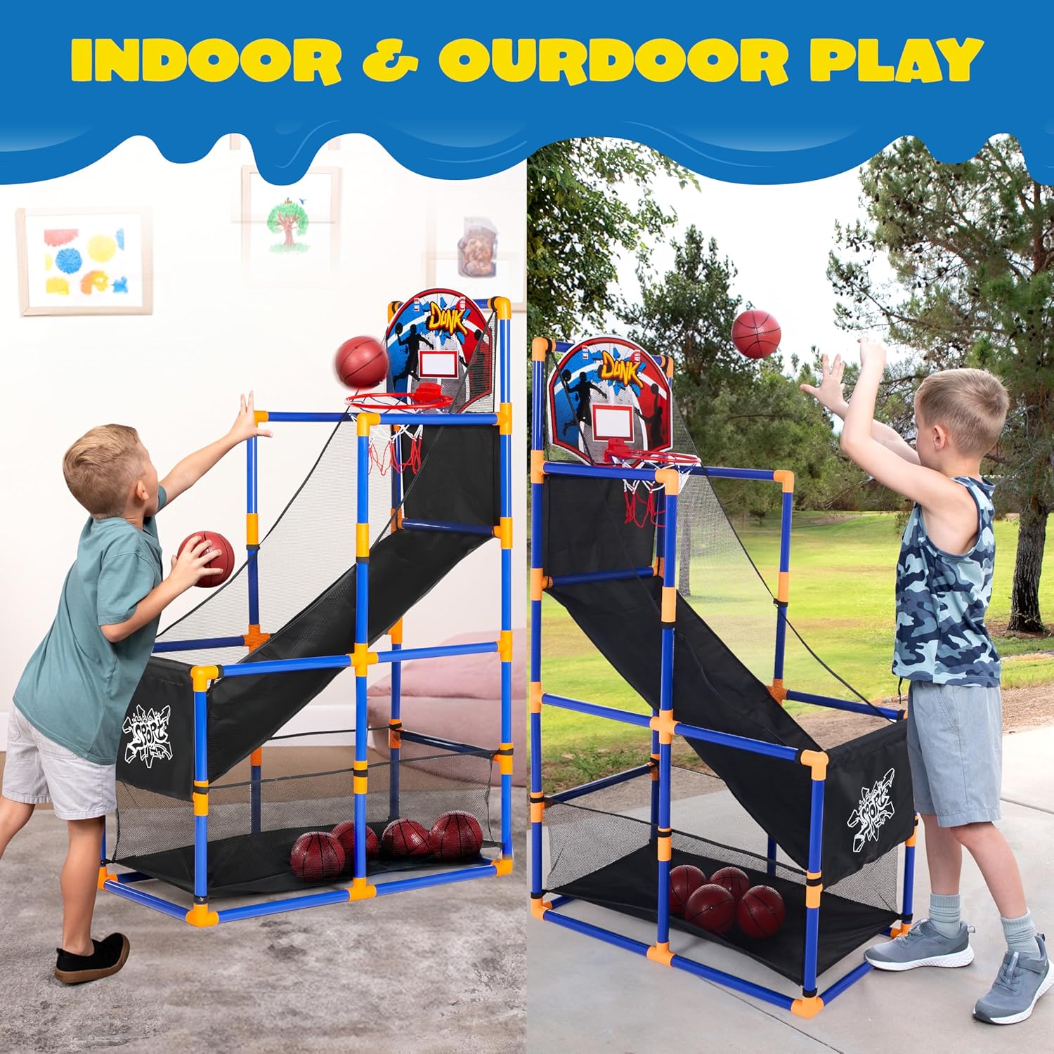 Arcade Basketball Game Set wit - Arcade Games & Vending Co avis et prix