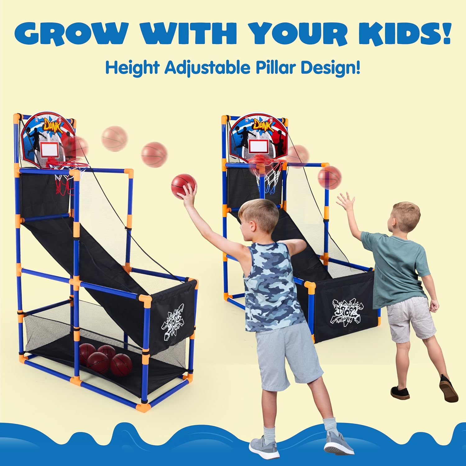 Arcade Basketball Game Set wit - Arcade Games & Vending Co avis et prix