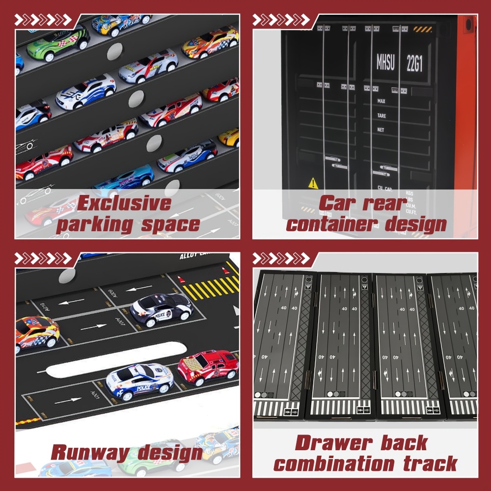 Toy Cars for Kids, 48 Pull Bac - Racing Arcade Cabinet avis et prix