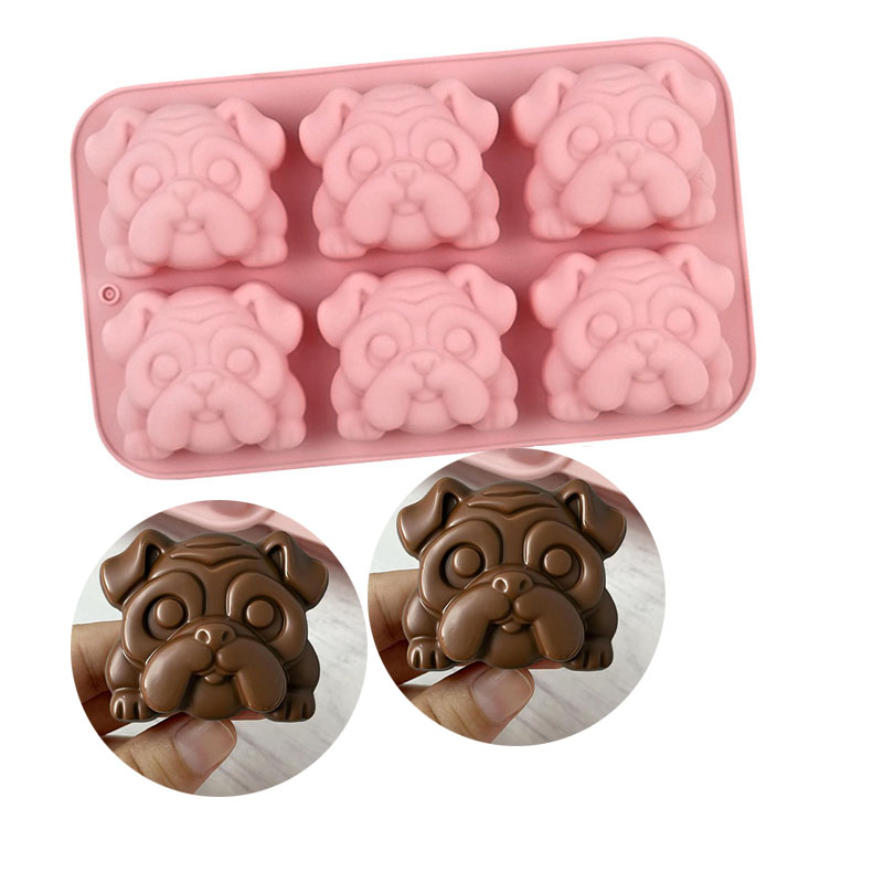 Bulldog Chocolate Silicone Mol - Hot Dog Vending Cart avis et prix