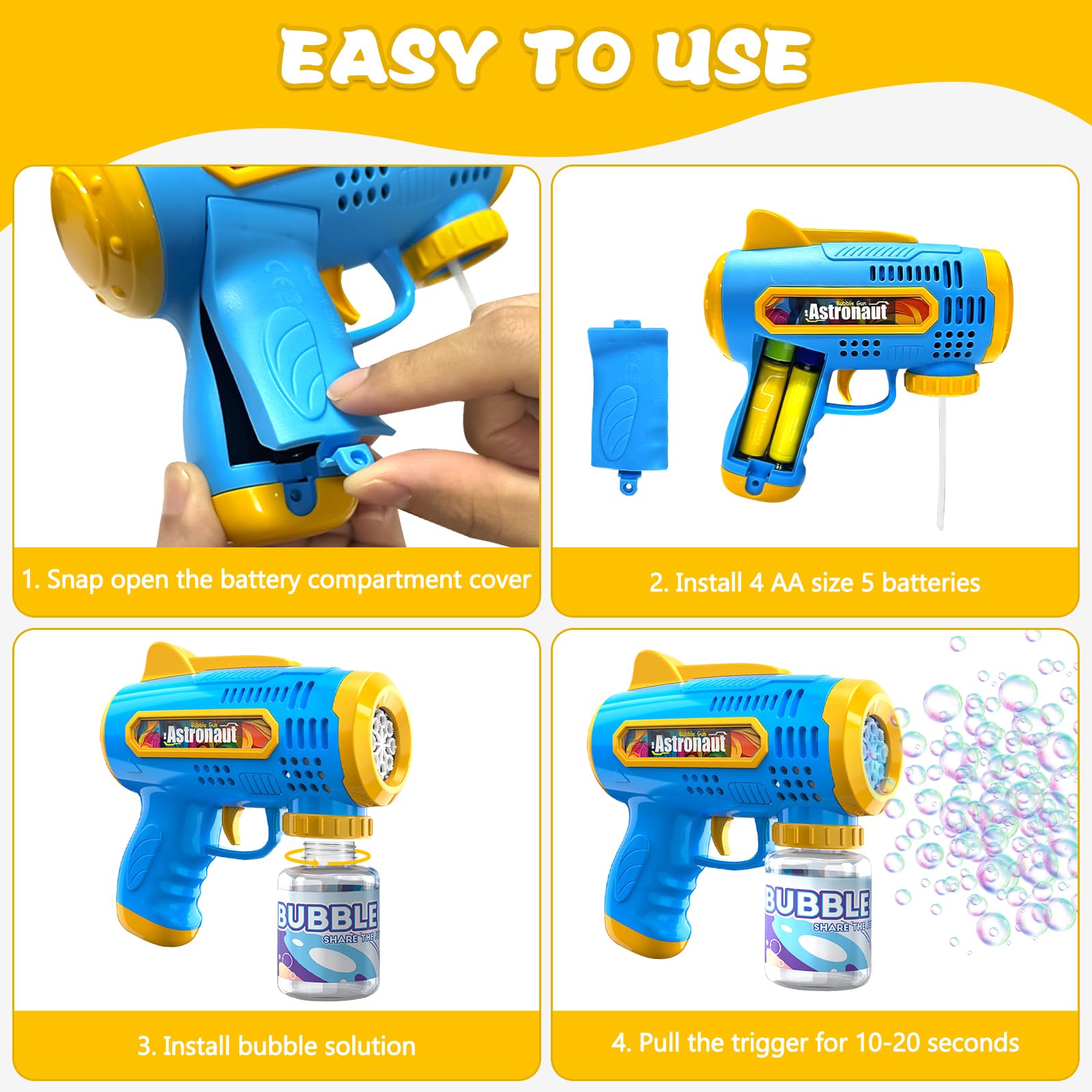 Bubble Gun, Automatic Bubble M - Bubble Gum Machine avis et prix