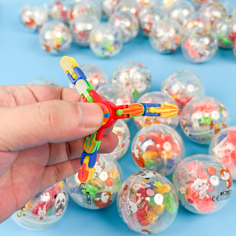 100pcs/bag 50mm capsule ball m - Prize Capsule Toy Machine avis et prix