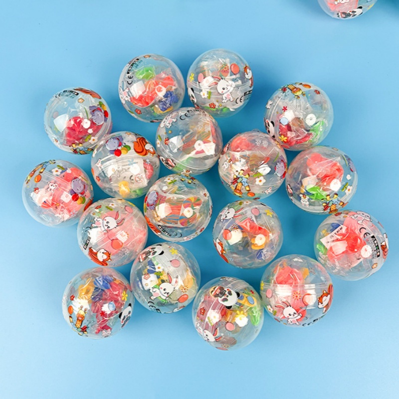 100pcs/bag 50mm capsule ball m - Prize Capsule Toy Machine avis et prix