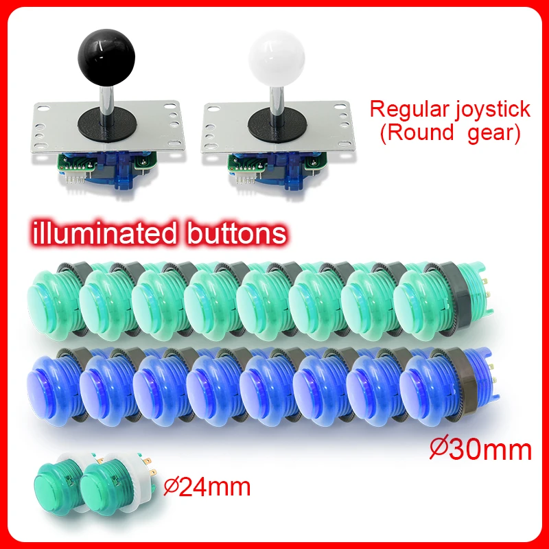 2025 with light 8 Way Adjustab - Joystick Arcade Parts avis et prix