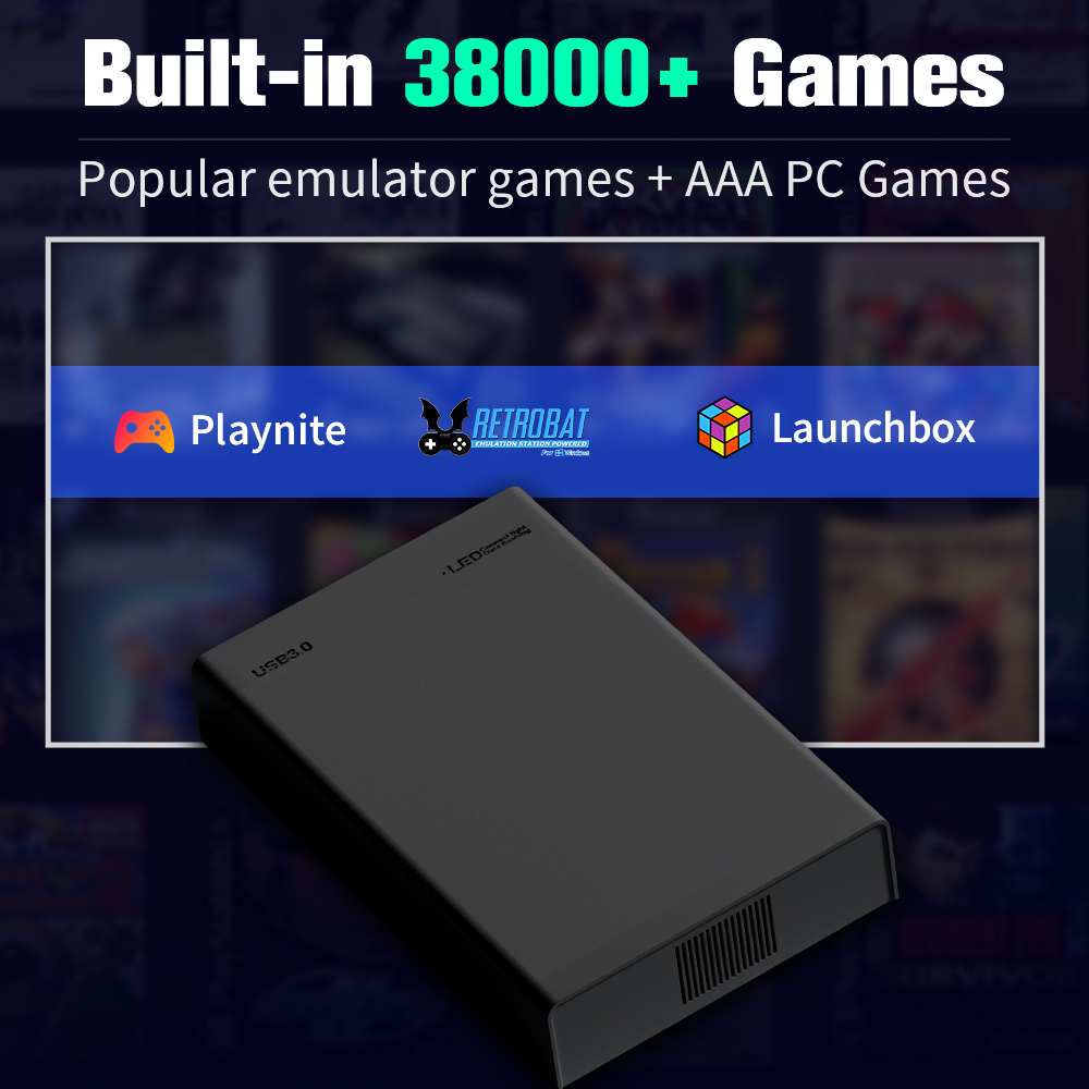 500G Game Hard Drive With 3800 - Arcade X avis et prix
