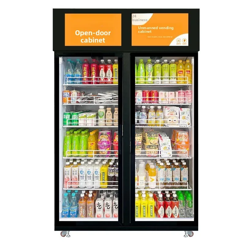 Unmanned self-service door ope - Open Vending Machine avis et prix