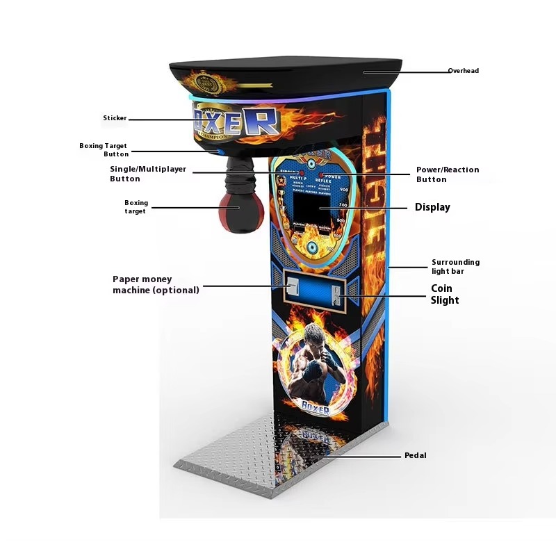 Black King Boxing Arcade Machi - Arcade Games & Vending Co avis et prix