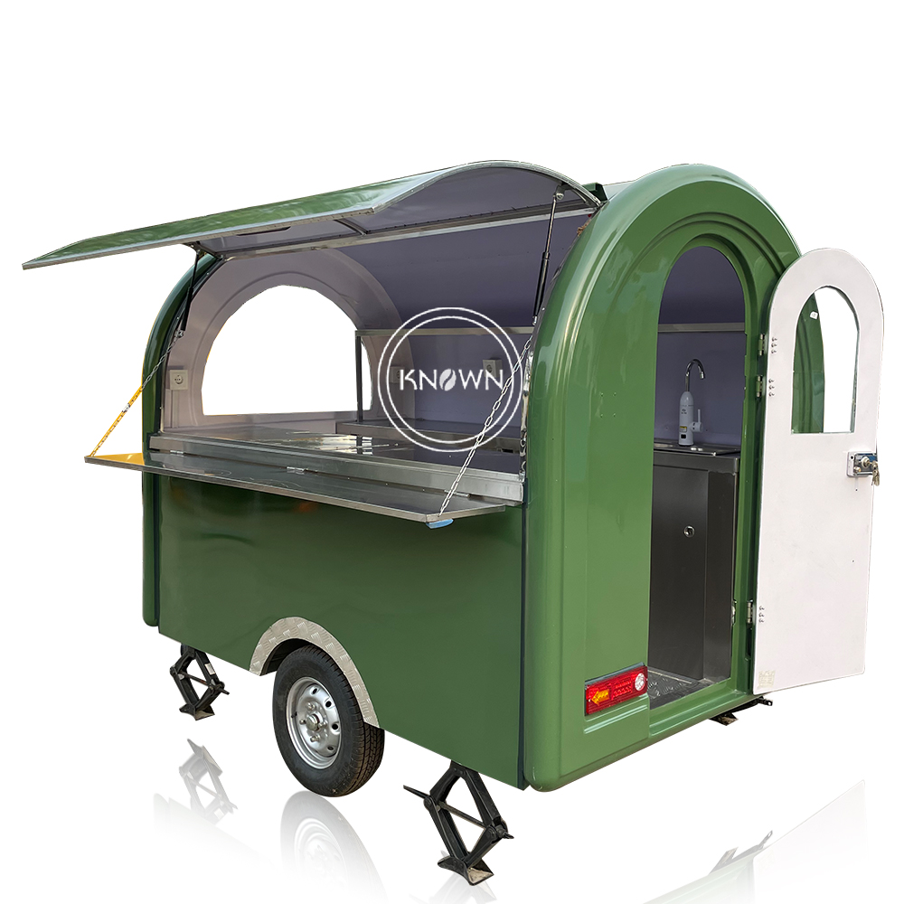 Commercial Mobile Hot Dog Cart - Hot Dog Vending Cart avis et prix