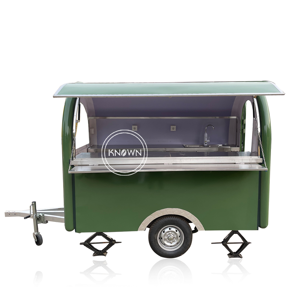 Commercial Mobile Hot Dog Cart - Hot Dog Vending Cart avis et prix