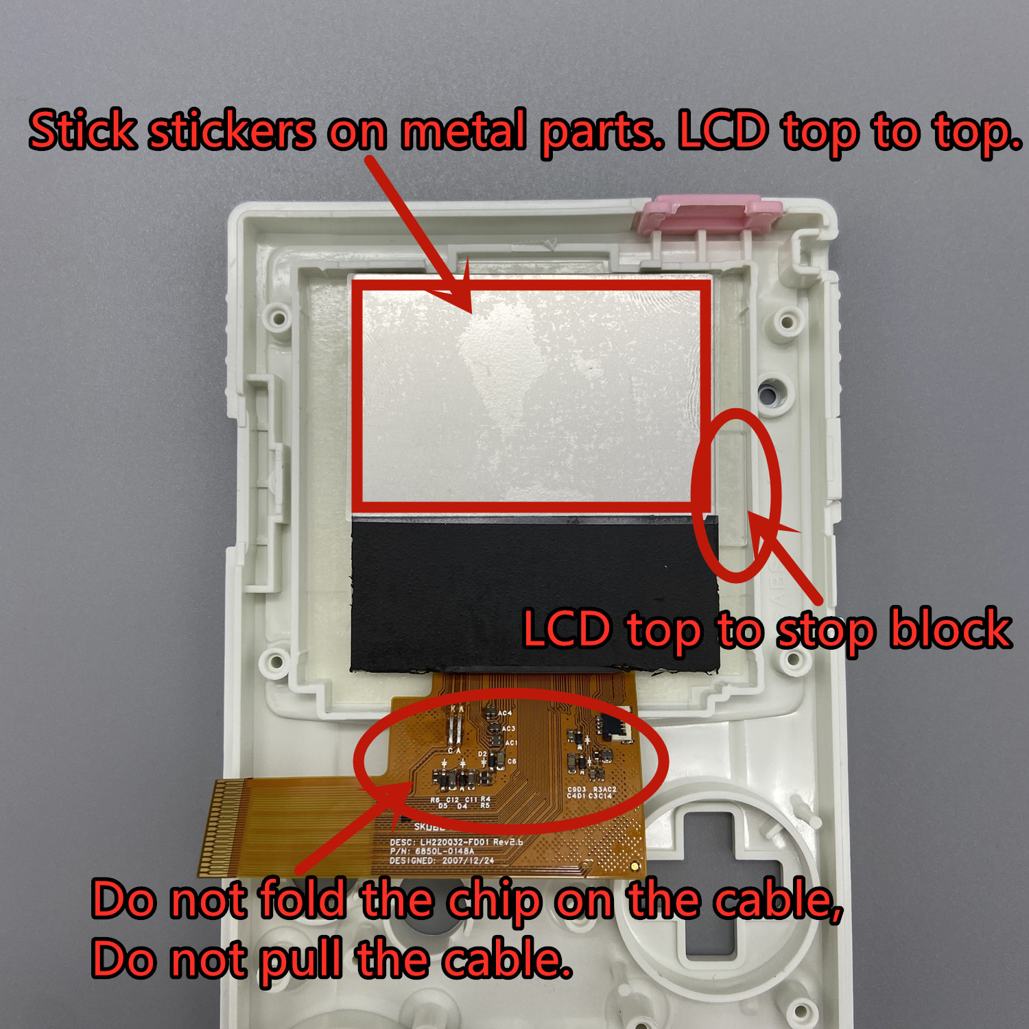 2.2 inches GBC LCD High bright - Lcd Screen Arcade avis et prix