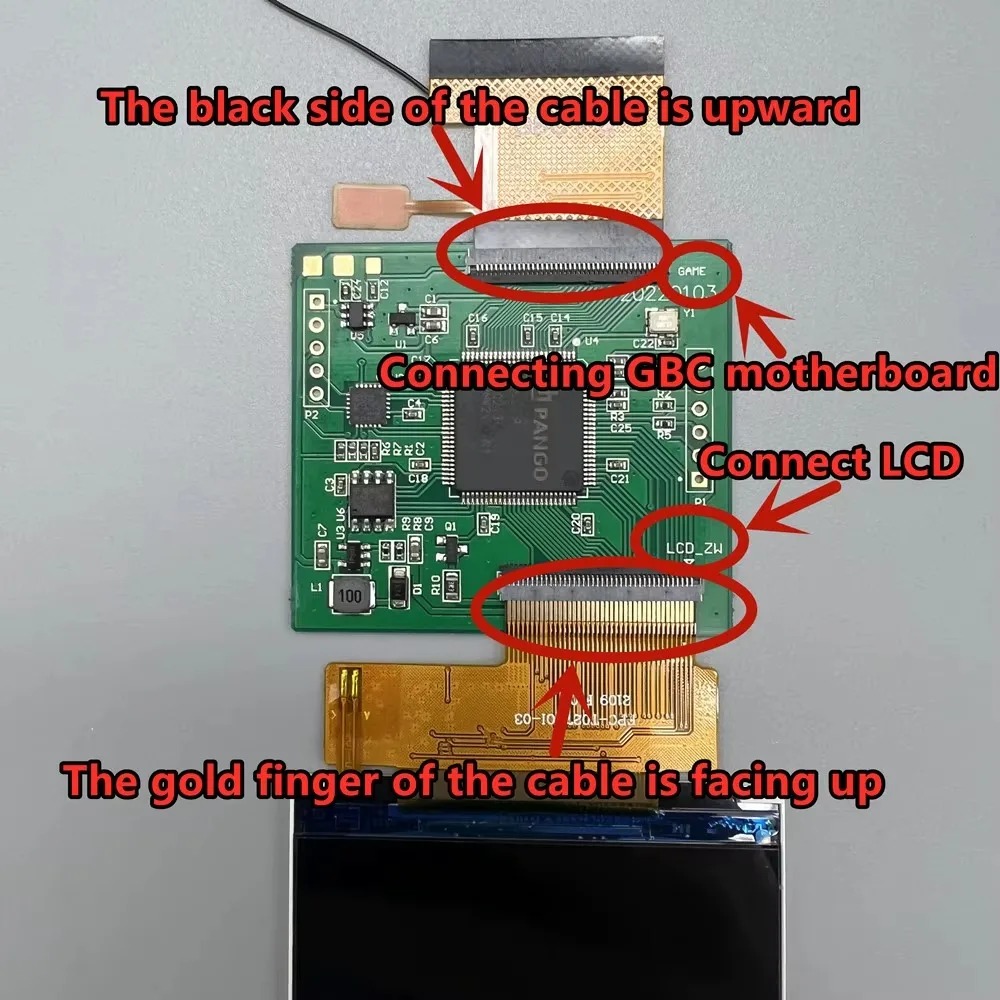 Original Size New 2.45 GBC IPS - Lcd Screen Arcade avis et prix