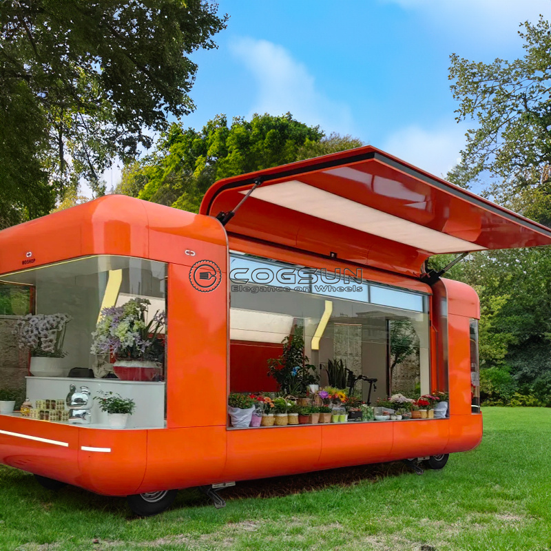 Street Mobile Food Trailer Piz - Hot Dog Vending Cart avis et prix