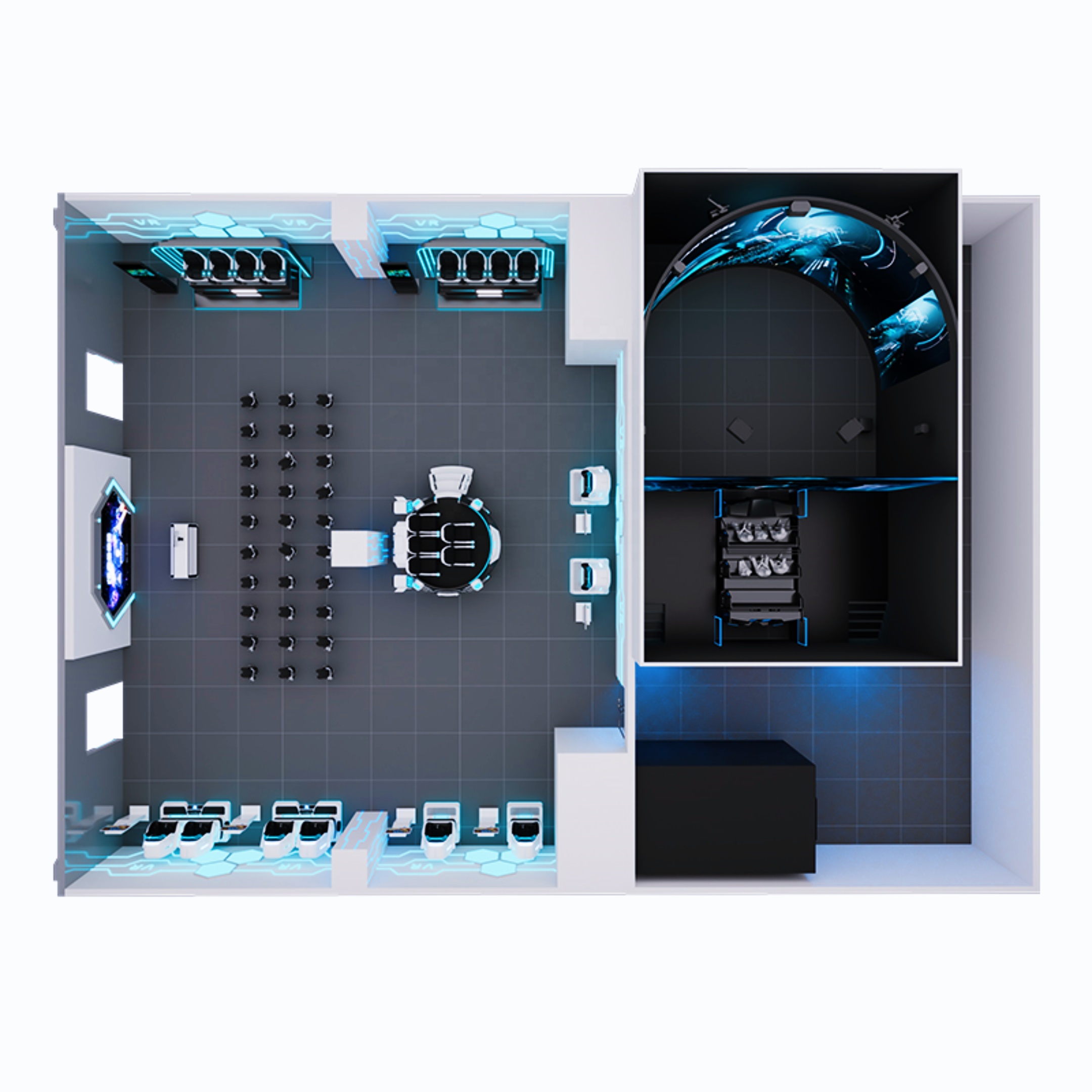 Virtual Reality Amusement Park - Arcade Games & Vending Co avis et prix
