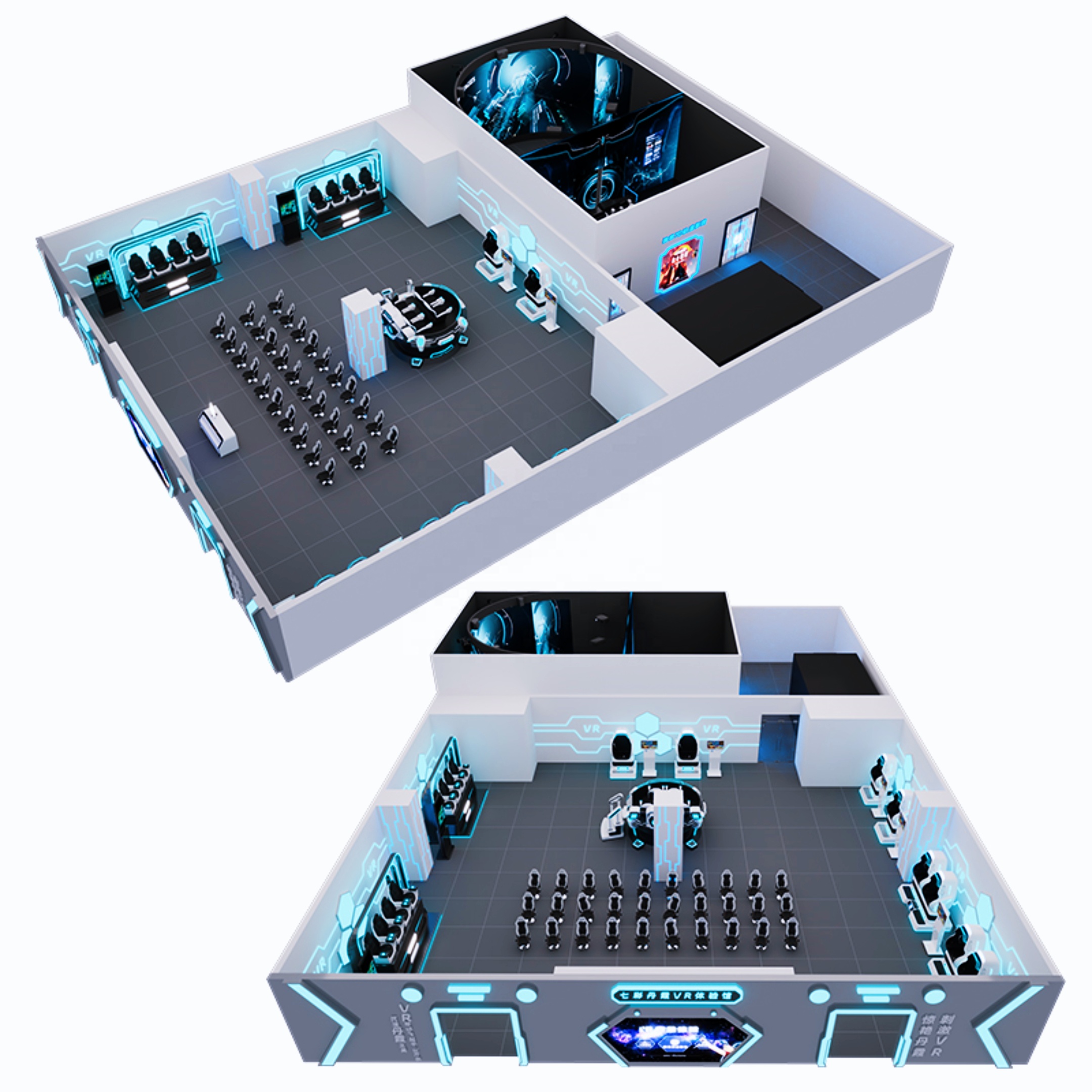 Virtual Reality Amusement Park - Arcade Games & Vending Co avis et prix