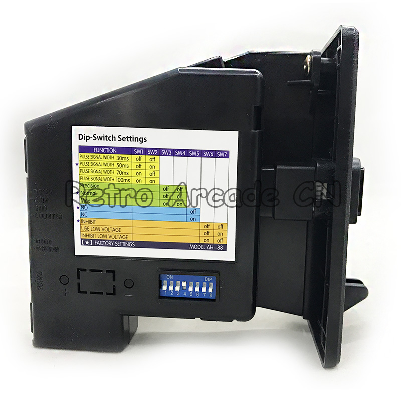 CL LED Logo Multi Coin Accepto - Arcade Games Vending avis et prix