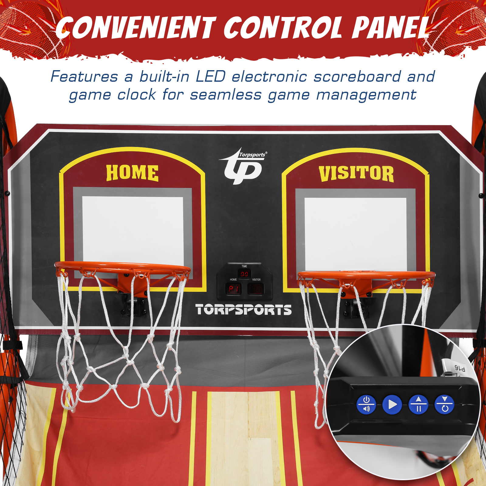 Arcade Basketball Game Set Pla - Arcade Games & Vending Co avis et prix