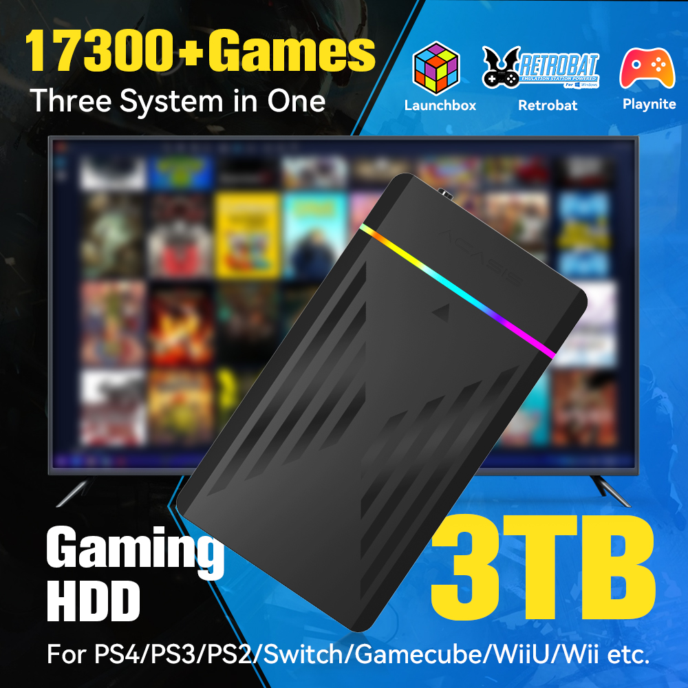 3TB Portable Gaming HDD Launch - Arcade X avis et prix
