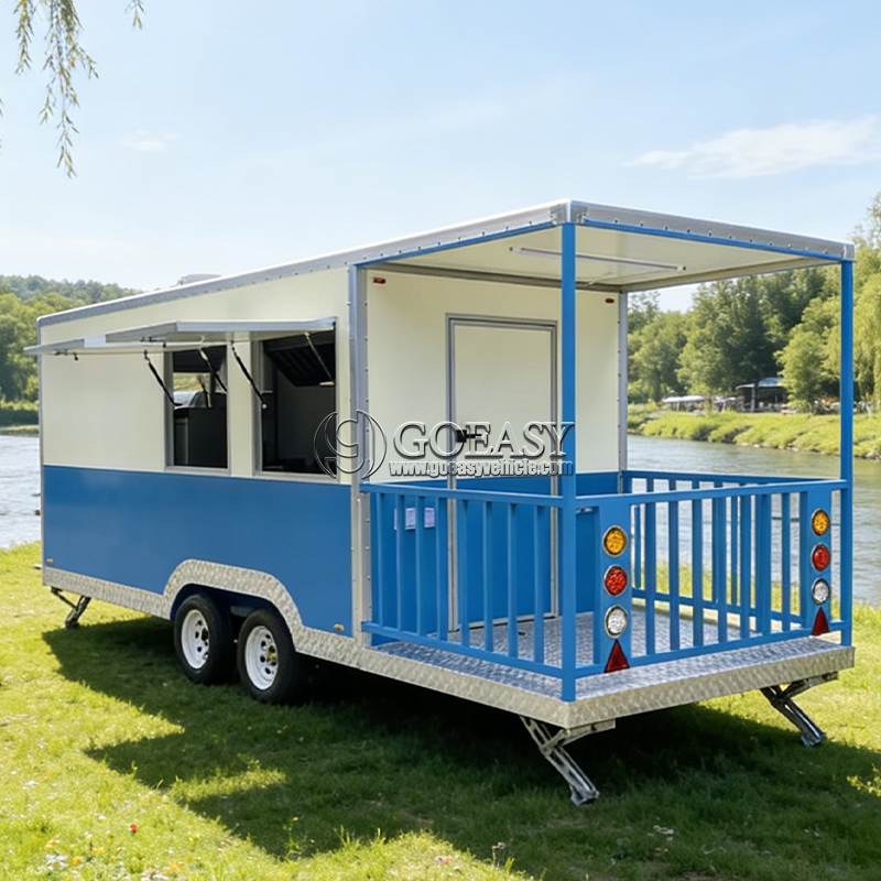 For Sale Food Truck Trailer Mo - Hot Dog Vending Cart avis et prix